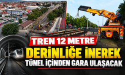 Sakarya'da tarihi raylı sistem dönüşümü başladı! Tren 12 metre derinlikten gara ulaşacak