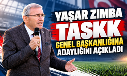 Yaşar Zımba, TASKK Genel Başkanlığına adaylığını açıkladı