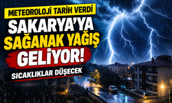 Sakarya'ya sağanak yağış geliyor! Meteoroloji tarih verdi, sıcaklıklar düşecek