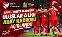 A Milli Takım'ın Uluslar A Ligi kadrosu açıklandı!