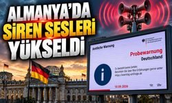 Almanya’da siren sesleri yükseldi: Cep telefonlarına acil durum uyarısı gönderildi