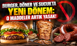 Burger, döner ve sucukta yeni dönem: O maddeler artık yasak!