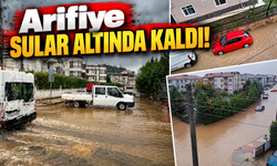 Arifiye sular altında kaldı