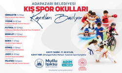 Adapazarı Belediyesi Kış Spor Okulları kayıtları başladı! İşte branşlar ve başvuru tarihleri