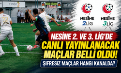 Nesine 2. ve 3. Lig’de Canlı Yayınlanacak Maçlar Belli Oldu! Şifresiz Maçlar Hangi Kanalda?
