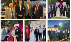 Başkan Akın genç çiftlerin mutluluğuna ortak oldu