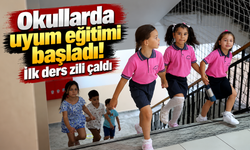 Okullarda uyum eğitimi başladı! İlk ders zili çaldı