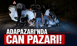 Adapazarı’nda iki otomobil çarpıştı: 4 yaralı