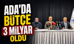 Ada'da bütçe 3 milyar oldu