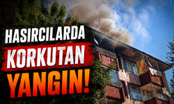 Adapazarı’nda bina yangını: Anne ve 2 çocuk dumandan etkilendi