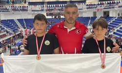Sapancalı genç güreşçilerden uluslararası turnuvada iki derece