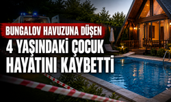 Bungalov Havuzuna Düşen 4 Yaşındaki Çocuk Hayatını Kaybetti