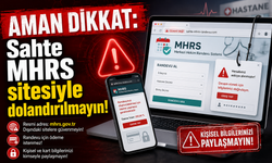 Aman dikkat: Sahte MHRS sitesiyle dolandırılmayın!
