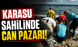 Karasu sahilinde can pazarı