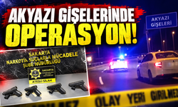 Akyazı gişelerinde operasyon