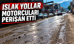Arifiye’de yol çalışması motosikletlileri perişan etti