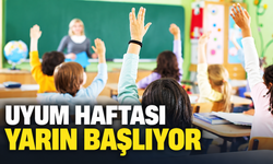 Okullarda uyum eğitimi yarın başlıyor