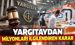 Yargıtay’dan milyonlarca çalışanı ilgilendiren hafta tatili kararı