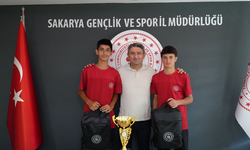Türkiye şampiyonu Sakarya Karması Gençlik ve Spor İl Müdürlüğü’nde ağırlandı