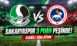 Sakaryaspor 3 puan peşinde! | CANLI ANLATIM