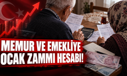 Memur ve emekliye Ocak zammı hesabı!