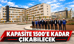 Şehir hastanesinde kapasite 1500'e kadar çıkabilecek