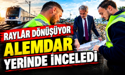 Raylar dönüşüyor, şehir merkezine yeşil koridor geliyor! Kazı başladı