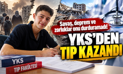 Savaş, deprem ve zorluklar onu durduramadı