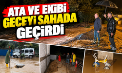 Ferizli yağmura teslim oldu