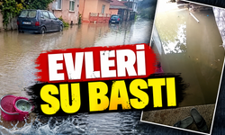 Akıncılar’da sokakları su bastı: Sular evlerin kapısına dayandı