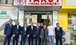 AK Parti Sakarya İl Başkanı Yunus Tever, İletişim Başkanı Duran’ı Sakarya’da ağırladı