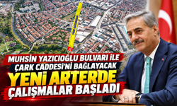 Muhsin Yazıcıoğlu Bulvarı ile Çark Caddesi’ni Bağlayacak Yeni Arterde Çalışmalar Başladı