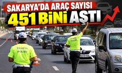 Sakarya’da Araç Sayısı 451 Bini Aştı: Her 2,46 Kişiye Bir Taşıt Düşüyor
