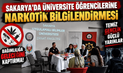 Sakarya’da Üniversite Öğrencilerine Narkotik Bilgilendirmesi
