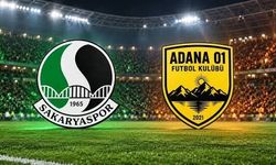 Sakaryaspor–Adana 01 FK maçının ilk 11’leri belli oldu