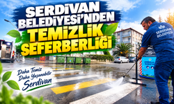 Serdivan Belediyesi'nden Temizlik Seferberliği