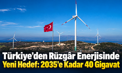 Türkiye’den Rüzgâr Enerjisinde Yeni Hedef: 2035’e Kadar 40 Gigavat