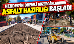 Hendek’te 4 cadde ve sokakta asfalt hazırlığı başladı