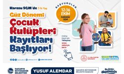 Karasu'da çocuklar için atölye kayıtları başladı!