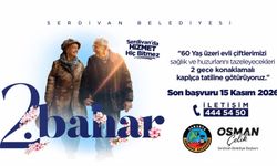 Serdivan'da 60 yaş üstü çiftlere kaplıca tatili fırsatı! Başvurular başladı