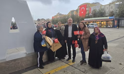 MHP Adapazarı’ndan Cumhuriyet Bayramı’nda anlamlı etkinlik! Vatandaşlara Türk bayrağı dağıtıldı