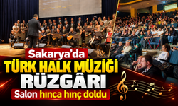 Sakarya’da Türk Halk Müziği rüzgârı: Salon hınca hınç doldu