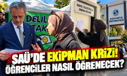 SAÜ'de ekipman krizi! Öğrenciler nasıl öğrenecek?