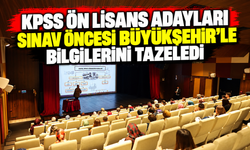 KPSS Ön Lisans adayları sınav öncesi Büyükşehir’le bilgilerini tazeledi