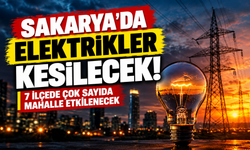 Sakarya'da elektrikler kesilecek! 7 ilçede çok sayıda mahalle etkilenecek