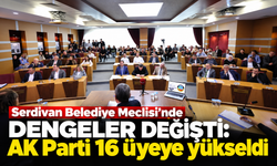 Serdivan Belediye Meclisi’nde dengeler değişti: AK Parti 16 üyeye yükseldi