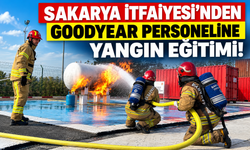 Sakarya İtfaiyesi'nden Goodyear personeline yangın eğitimi!