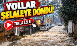 Yollar şelaleye döndü
