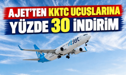 AJet'ten KKTC uçuşlarına yüzde 30 indirim!