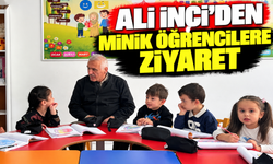Ali İnci'den minik öğrencilere ziyaret